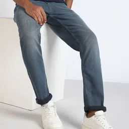Lee Men Bruce Skinny Fit Light Fade Clean Look Stretchable Jeans-picture-43