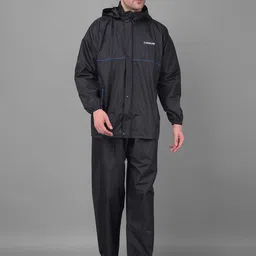 dollar Solid Men Raincoat-picture-46