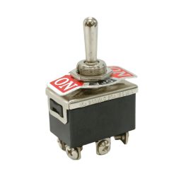 DPDT 6 Pin Toggle Switch ON-OFF-ON (15A 250V)-18