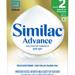 Similac Advance Stage 2 Follow-Up Formula for 6-24 Months, Omega 3 & 6, Iron, 400g Box image 2