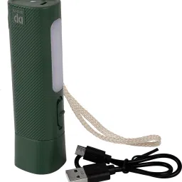 dp 9176 (RECHARGEABLE LED TORCH) 30W Torch + Emergency Light Torch image 5