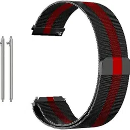Big Wings 22mm Premium Stainless Steel Strap Compatible with AMAZFIT GTR 47mm / FALCON Smart Watch Strap-image-22