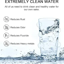 PURE EAU INLINE SET(CARBON+SEDIMENT+B12) FOR ALL KIND OF WATER PURIFIER Solid Wire Connector image 4