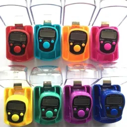 fashion appearance New Digital 5 Digit Finger Ring Tally Counter Digital Tally Counter image 2