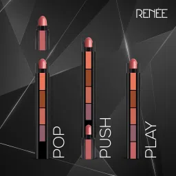 renee FAB 5 Nude, 5-in-1 Lipstick, Smooth Matte Finish Lips, Non-Drying, Intense Color image 2