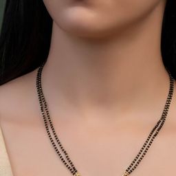 Tyaani Jewellery by Karan Johar 18K Polki Diamond Necklace-image-25