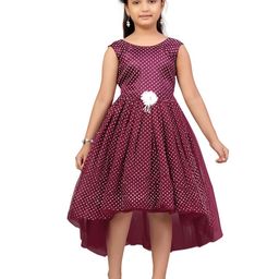 BAESD Polka Dot Print Fit & Flare Dress-picture-13