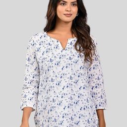 GiftyBasket Floral Print Cotton Top-picture-13