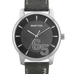 United Colors of Benetton Men Brass Dial & Stainless Steel Straps Analogue Watch UWUCG2000-36