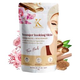 Kimayra World Sandalwood & Rose Face Pack Powder-75g-33