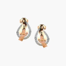 VALANOVA 14K Rose Gold 0.28 Ct Lab Grown Diamond Earrings-picture-15