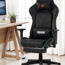 DROGO Green Wrath Pro Ergonomic 360 Degree Rotation Rocking Gaming Chair-image-64