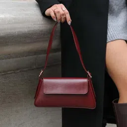 madamra PU Structured Shoulder Bag-47