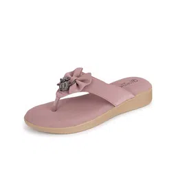 ORTHO JOY Women Round Toe T-Strap Flats-picture-18
