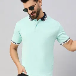 HUSHBUCKS Men Polo Collar Moisture Wicking T-shirt-picture-31