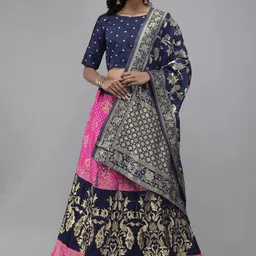 Mr Y Women Silk Lehenga Choli-picture-43