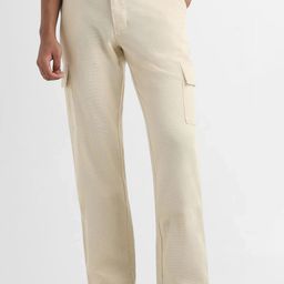YUVAKAA Men Straight Fit Cargos Trousers-image-17