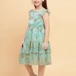 Lazy Shark Floral Print Fit & Flare Dress image 2