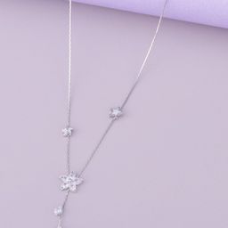 Kushal's Fashion Jewellery Copper Rhodium-Plated Necklace-image-67
