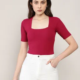 AVANOVA Women Square Neck Top-picture-1