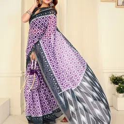 MORDEN MUSE Geometric Printed Saree-picture-38