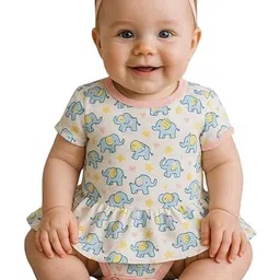 Adhigams Kids Printed Cotton Romper-image-86
