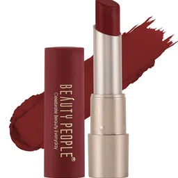 Beauty People Desi Diva Long Lasting Matte Lipstick With Jojoba Oil - 3.8 g - Praful-33