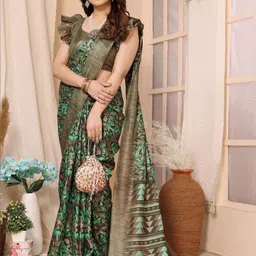 Anouk Floral Saree-picture-20