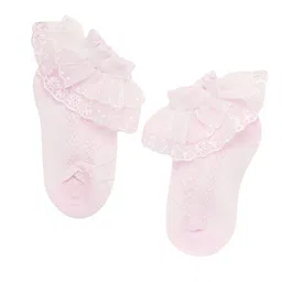 The Little Lookers Kids Patterned Cotton Ankle-Length Socks-image-57