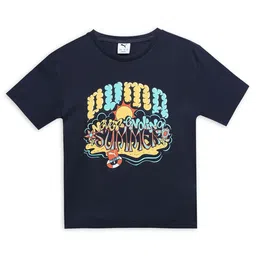 Puma Graphics Boys Printed Relaxed Fit Tee-image-9