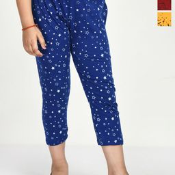 BAESD Girls Printed Capris Pack of 3-17