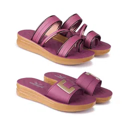 BERSACHE Women Open Toe Flats-image-50