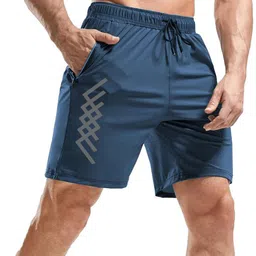 3Colors Men Low-Rise Running Sports Shorts-image-91