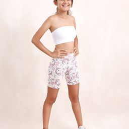 mackly Bandeau Full Coverage Cotton Bandeau Bra with Inner Shorts-picture-19