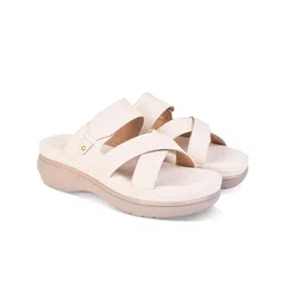 BLINDER Women Textured Open Toe Platform Sandals-picture-43