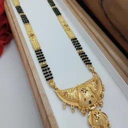 niva fashion Gold-Plated Mangalsutra-34