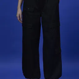 Pepe Jeans Women Cotton Cargo Styles Casual Joggers Trousers-image-33