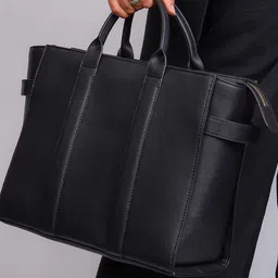 YUVA STREE Solid Elan Box Tote Bag-51