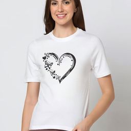 HESHA Women Graphic Printed T-shirt-image-71