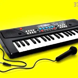 X170 Keys Piano Toy with Microphone, USB Power Cable & Sound Recording Best Birthday Gift for Boys and Girls Musical Instruments Analog Digital Piano-image-87