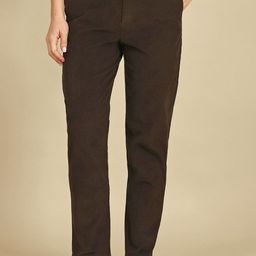 elleven Women Straight Fit Formal Trousers-image-77