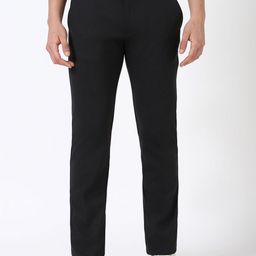 Peter England Men Super Slim Fit Formal Trousers-image-105