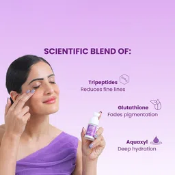 PURPLE POMPA Set Of 2 3D Hydra Moisturiser - 50 g &Age Balance Under Eye Gel - 30 g image 5