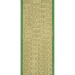 Saral Home Brown Geometric Textured Anti-Skid Carpet-2