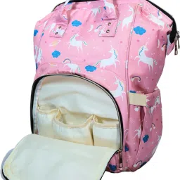 Trending Diaper Backpack for Newborns Premium Diaper Bag Travelling Diaper Organiser Backpack for Moms and kids-88
