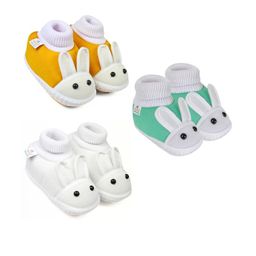 NESKA MODA 6 To 12 Months Baby Boys & Baby Girls 3 Pair Combo Pack Cute Soft Cotton Rabbit Booties-image-69