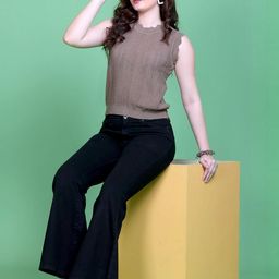The Roadster Lifestyle Co. Women Pure Cotton Vest Top-image-98