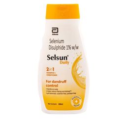 Selsun 2-in-1 Anti-Dandruff Shampoo + Conditioner for Dry Scalp - 200 ml-0