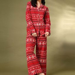 PRETTY LOVING THING Women Printed Night suit-image-34