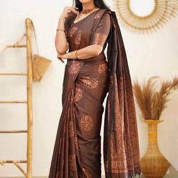 Moda Rapido Woven Design Zari Banarasi Saree-image-97